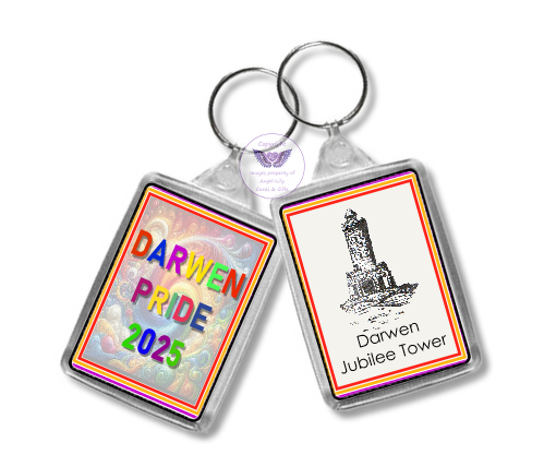Darwen Pride
Double Sided
Oblong Keyring
£1.50