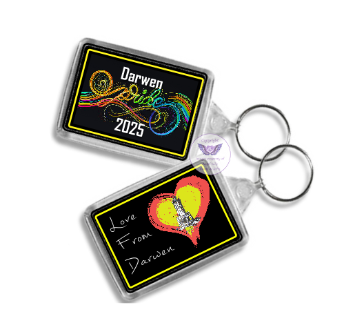 Darwen Pride
Double Sided
Oblong Keyring
£1.50