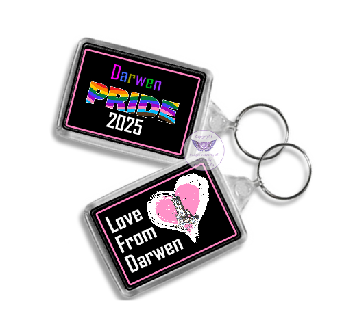 Darwen Pride
Double Sided
Oblong Keyring
£1.50